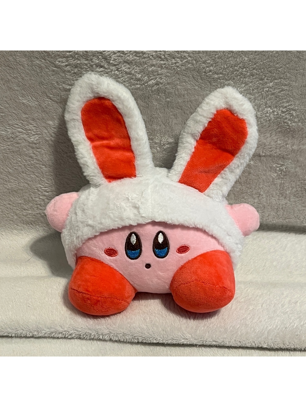 Kirby bunny costume plush